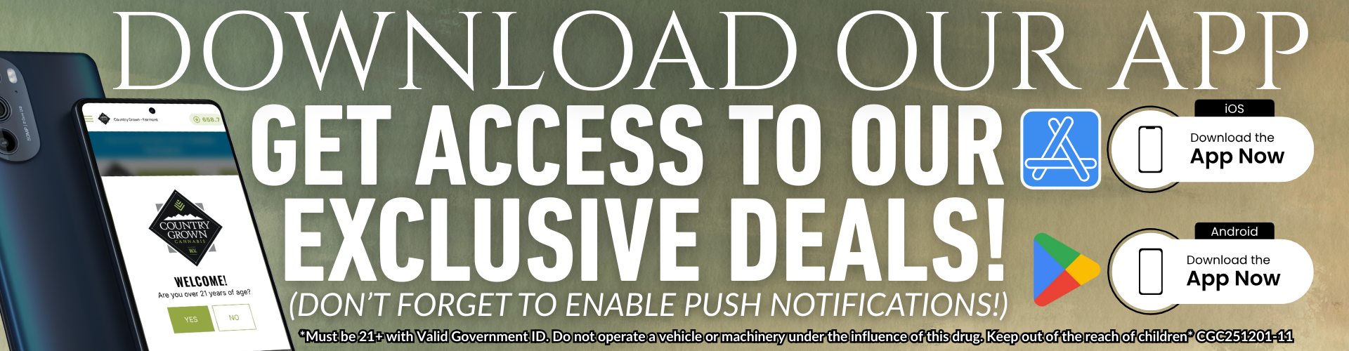 Specials Page Web Banner