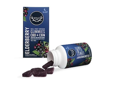 Wyld CBD Elderberry CBD:CBN Gummies 20-pack - Country Grown Cannabis