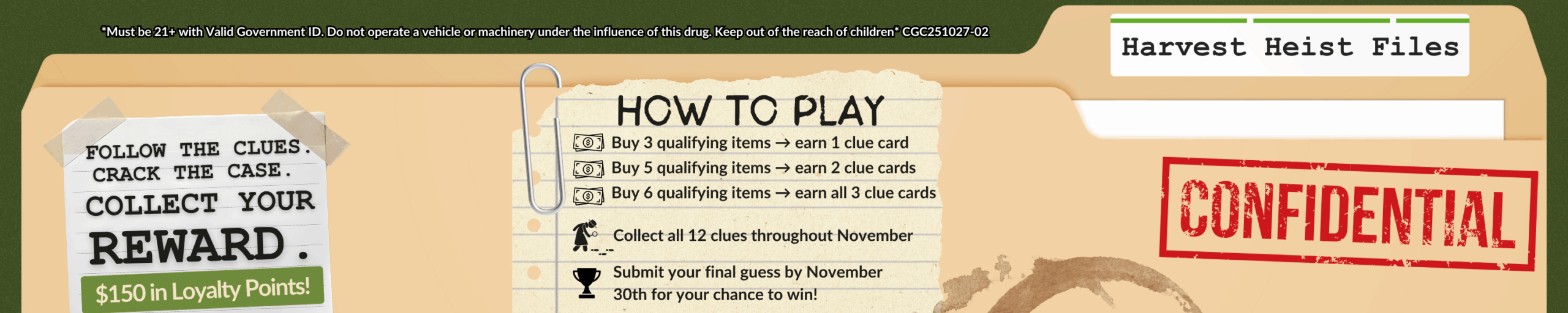 Harvest Heist - Country Grown